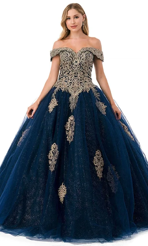 Formal Dress for Business EventsAspeed Design L2779C - Embroidered Ballgown