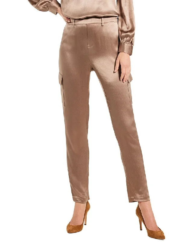 women's timeless pantsNIC+ZOE Petite Elevated Relaxed Cargo Pant