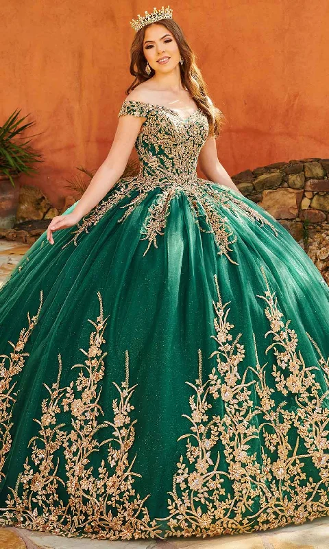 Plus Size Formal Dresses OnlineRachel Allan Mq2151 - Beaded Appliques Ballgown