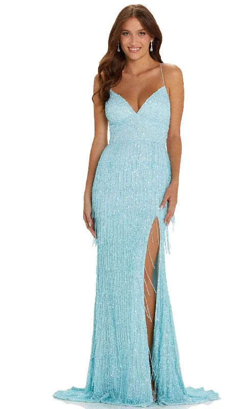 Formal Dress for PageantsAmarra 94114 - Fringed Gown