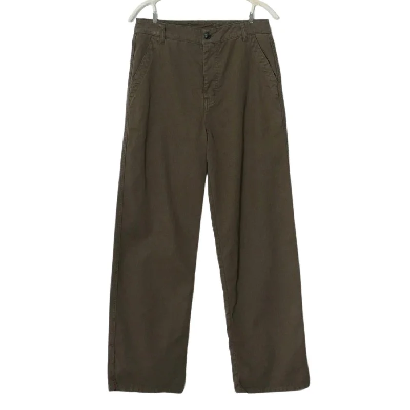 women's affordable pantsBaylor Twill Pants In Vintage Green