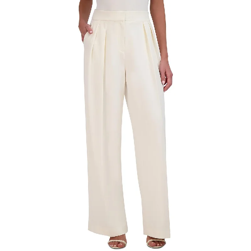 women's spring pantsWomens Pleated Wide Leg Wide Leg Pants