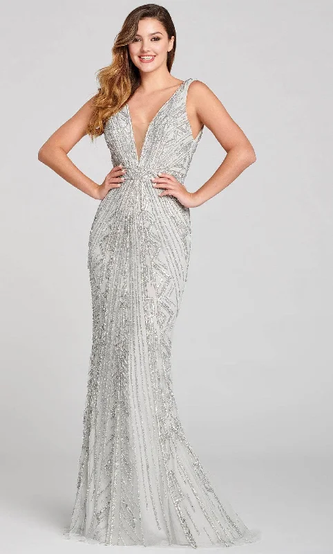 Formal Dress for Civil CeremoniesEllie Wilde EW121068 - Beaded Gown