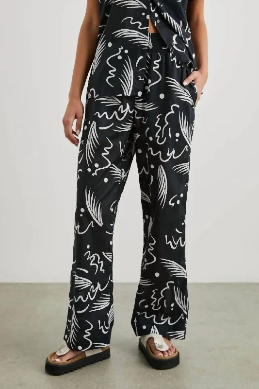 women's sustainable pantsBrendon Pants In Tahiti Night