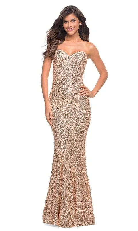 Formal Dress for Golden GlobesLa Femme - Sweetheart Gown 30714SC