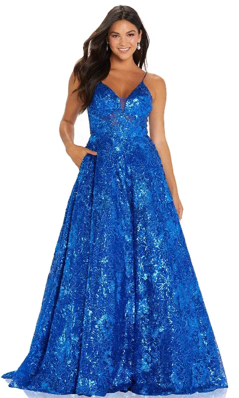 Formal Dress for Tennis TournamentsAmarra 88606 - Sequin Ballgown