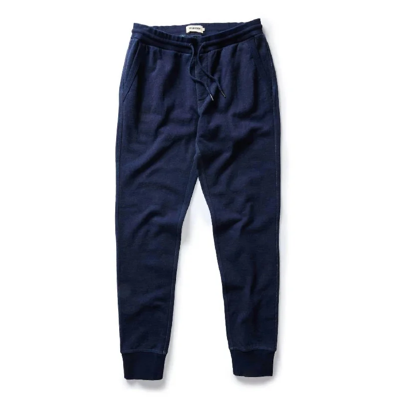 women's designer pantsSunset Jogger Pants In Indigo Terry