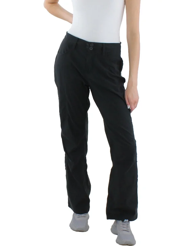 women's warm pantsWomens Lightweight Nylon Straight Leg Pants