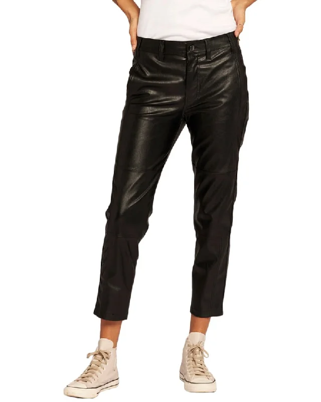 women's flare pantsCurrent/Elliott The Division Black Slim Fit Pant Jean