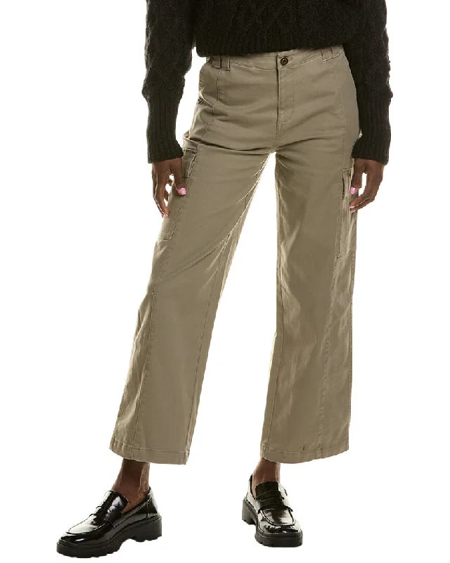 women's relaxed-fit pantsNanette Nanette Lepore Seamed Cargo Wide Leg Pant