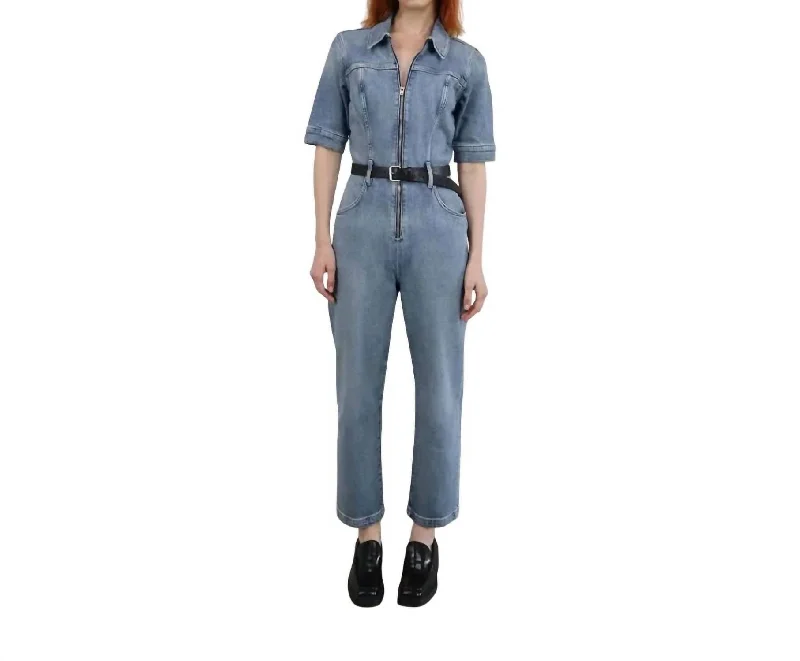 women's sustainable pantsFayette Jumpsuit In Stellar