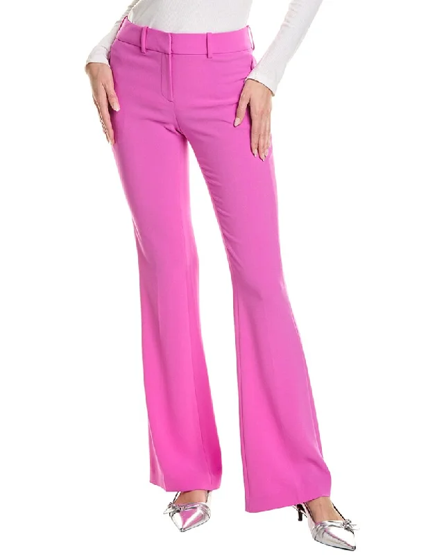 women's patched pantsElie Tahari Crepe Flare Pant