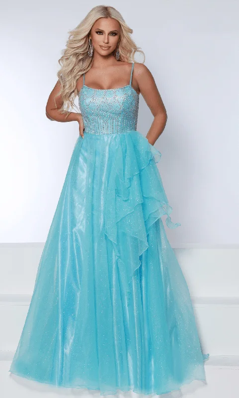 Formal Dress for Modeling AuditionsJohnathan Kayne 2691 - A-Line Gown