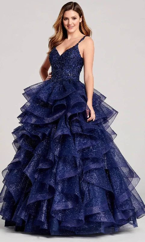 Formal Dress for Outdoor WeddingsEllie Wilde EW22056 - Frilled Ballgown