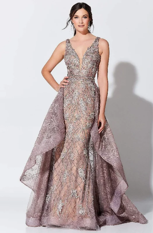 Formal Dress for Corporate AwardsIvonne D for Mon Cheri 119D56 - Beaded Lace Formal Gown