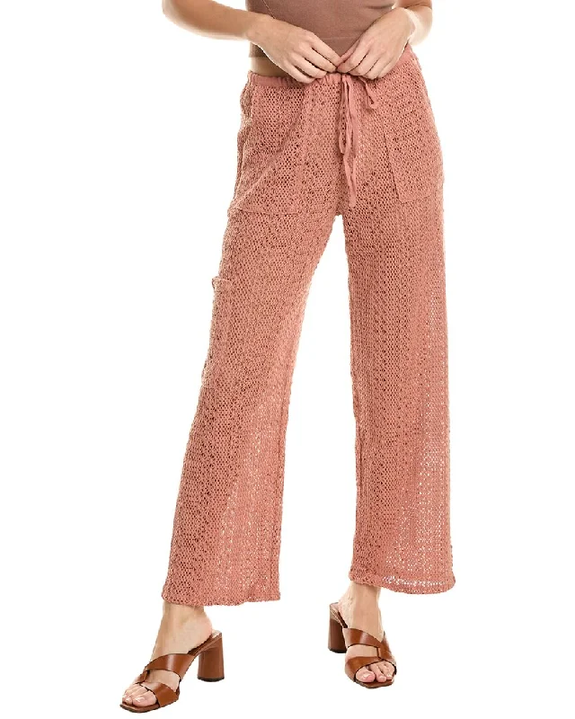 women's classic pantsSplendid Finley Crochet Pant