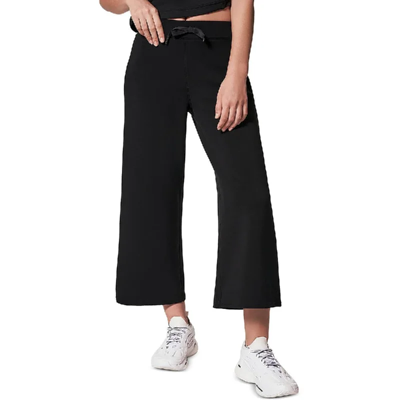 women's mini pantsWomens Cropped Wide Leg Cropped Pants