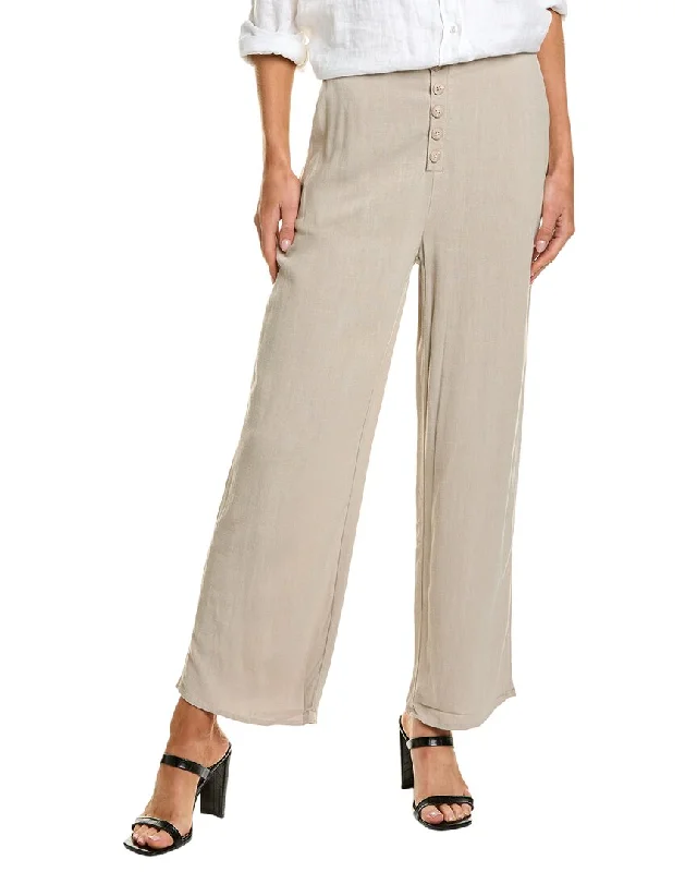 women's cargo pantsSplendid Tessa Linen-Blend Pant