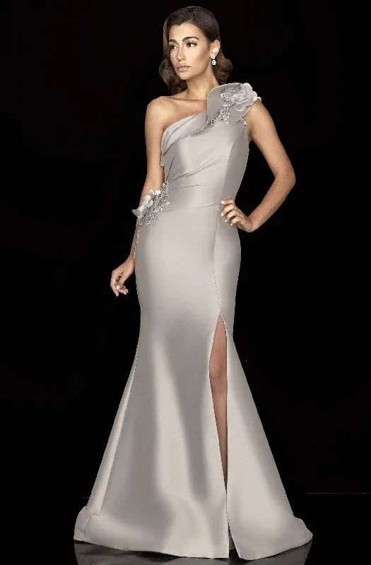 Formal Dress for Beach ThemesTerani Couture 2011E2427 - Asymmetric Gown