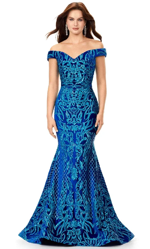 Formal Dress for EveningsAshley Lauren 11330 - Off-Shoulder Gown