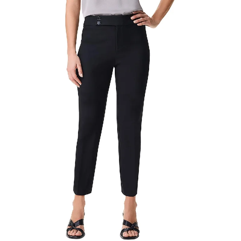 women's button-fly pantsWomens High Rise Stretch Ankle Pants