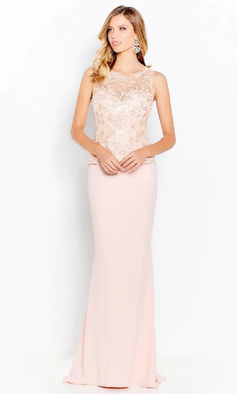 Formal Dress for Winter WeddingsCameron Blake 120606 - Corded Lace Gown