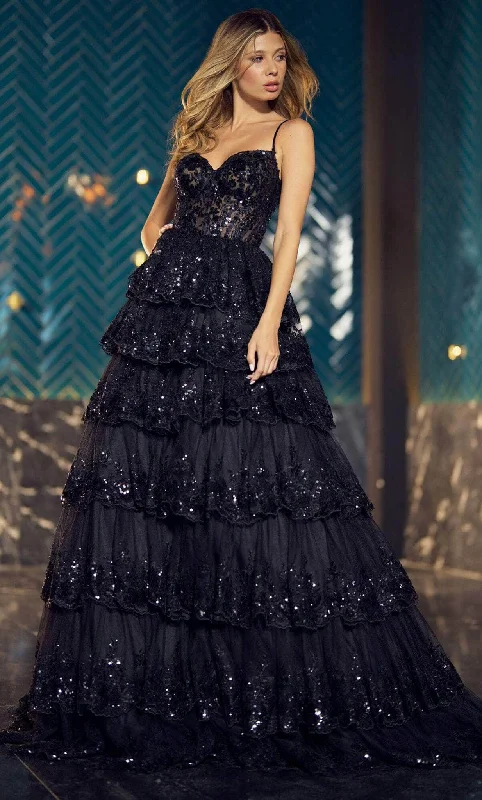 Formal Dress for New Year's EveSherri Hill 55925 - A-Line Gown