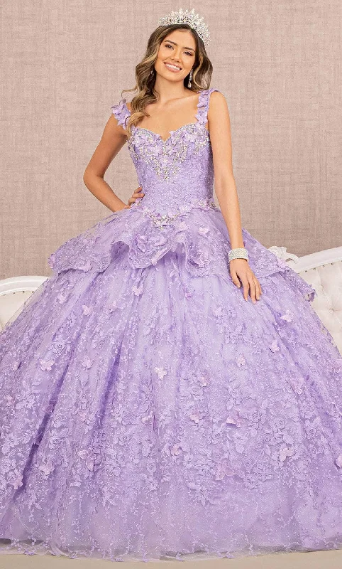 Formal Dress for DebutantesElizabeth K GL3112 - Appliqued Gown