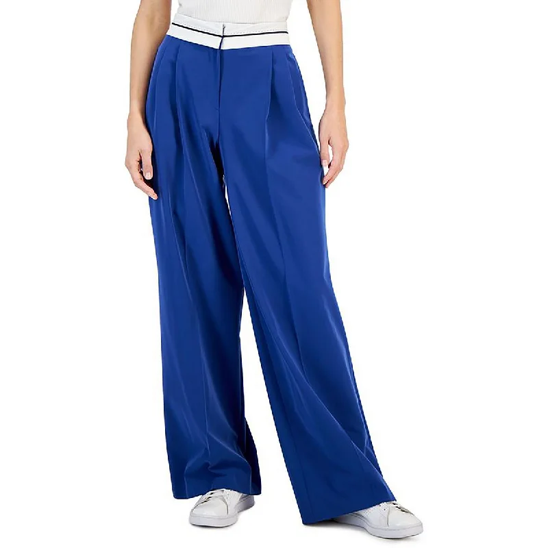 women's active pantsWomens High Waist Big Legs Trouser Pants