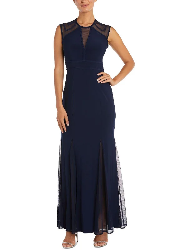 stylish party dressesWomens Sleeveless High Waist Evening Dress