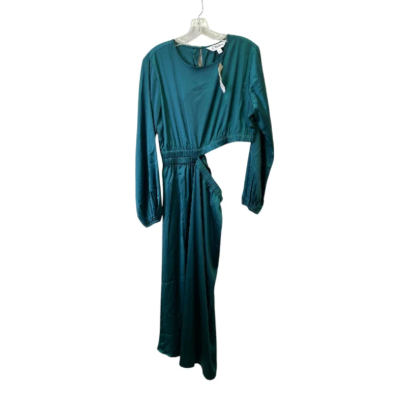 semi-formal party dressesDress Party Long By The Drop In Green, Size:L