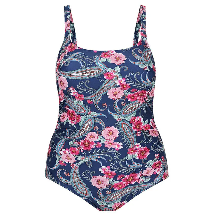 Capriosca Vintage Paisley One Piece Tank