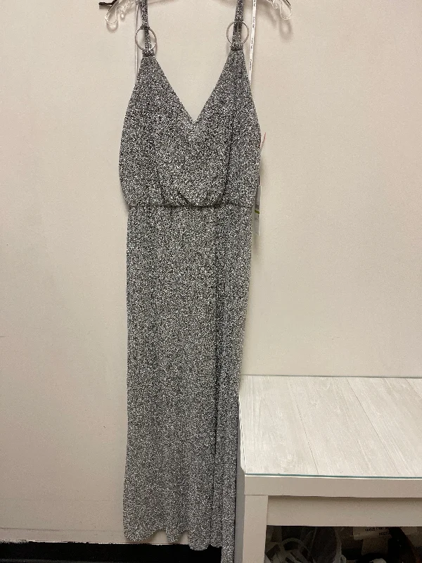 off-the-shoulder party dressesDress Party Long By Calvin Klein In Silver, Size: Xl