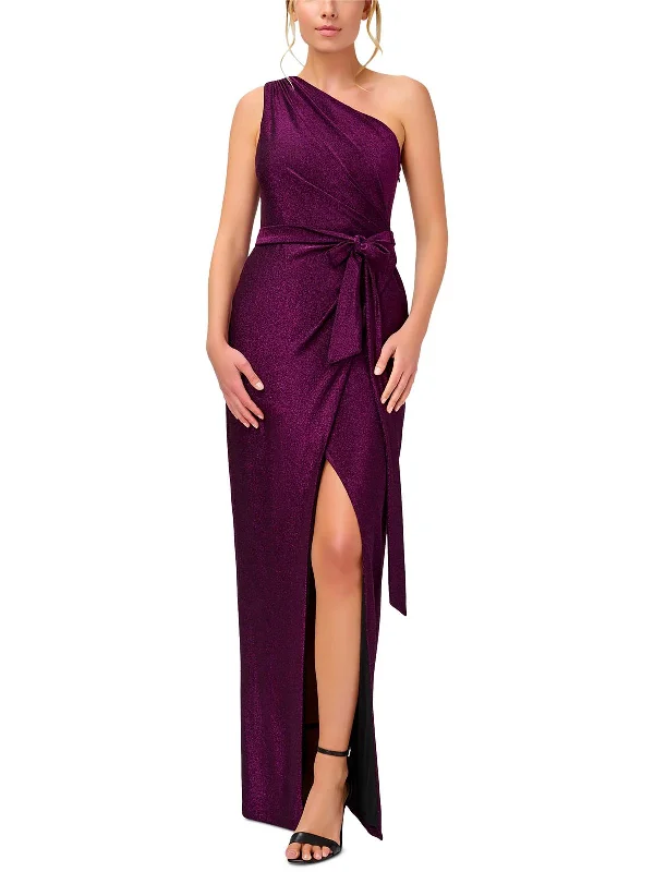 ready-to-wear party dressesWomens Metallic Long Evening Dress