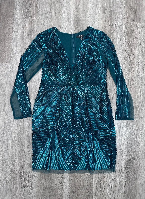 satin party dressesDress Party Short By AIDAN In Teal, Size: Xl