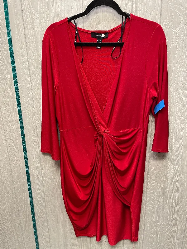 winter party dresses (with tights)Dress Party Short By Forever 21 In Red, Size: 2x