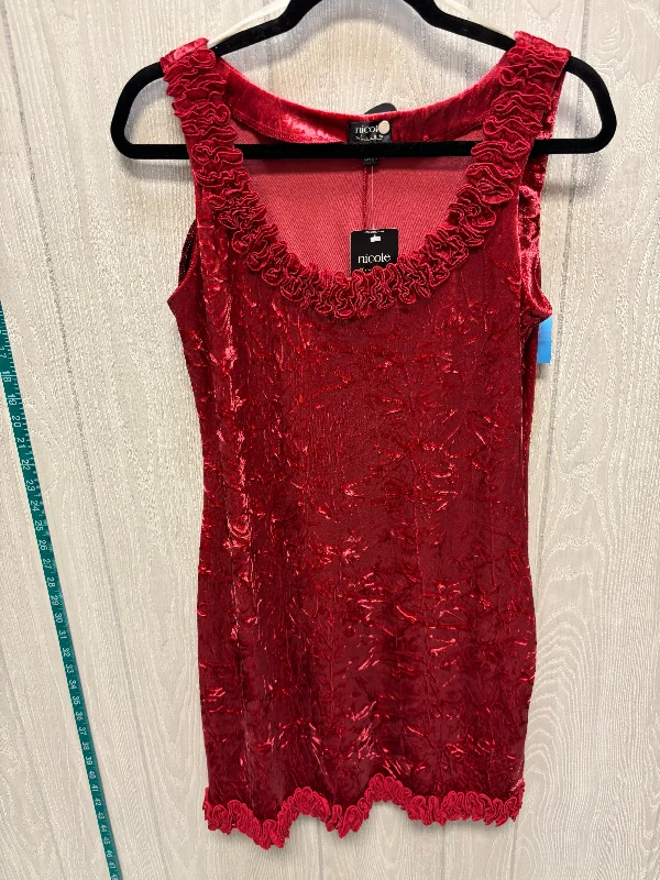 satin party dressesDress Party Short By Nicole By Nicole Miller In Red, Size: S