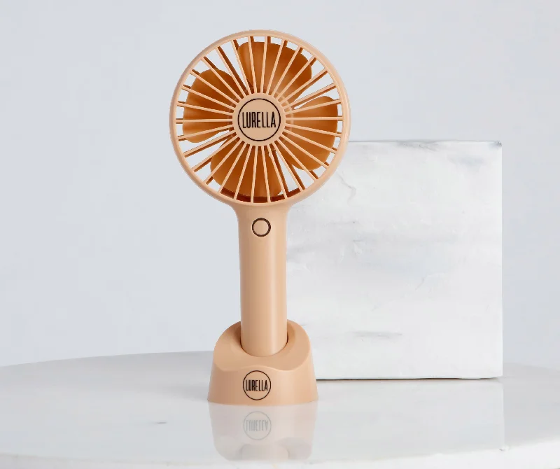 wide-leg Mimi dresses for a flattering fitLurella Portable Mini Fan With Stand