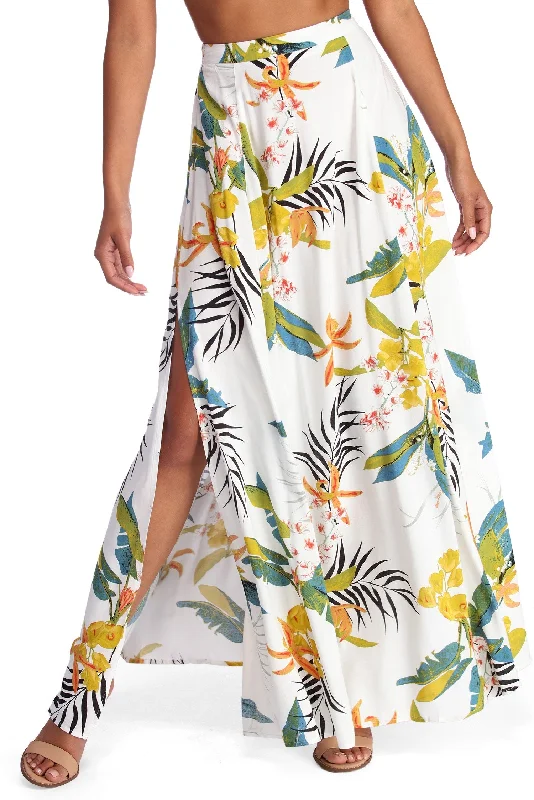 women's pencil skirtsVibrant Vacay Maxi Skirt