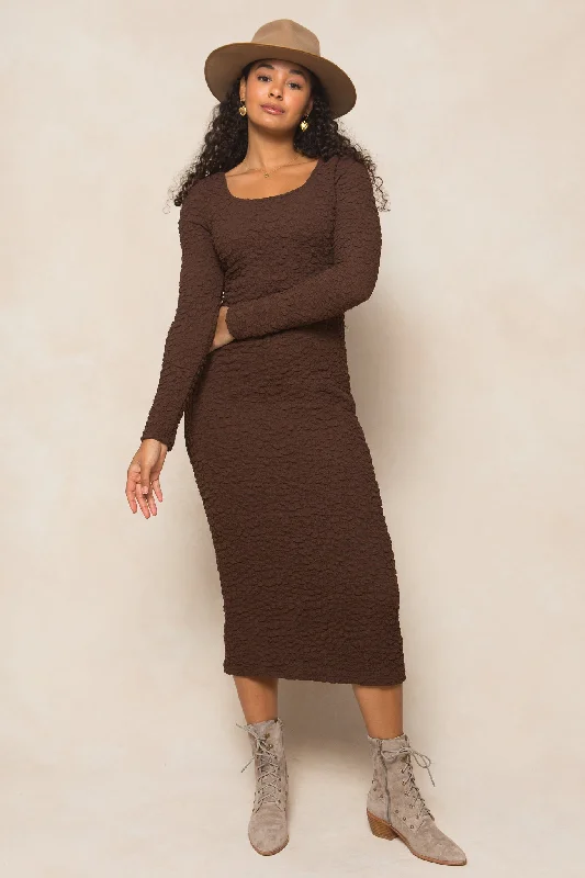 women's unique dressesAstrid Dress in Brown