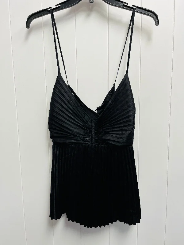 women's tops for those who want to add a touch of elegance and sophistication to their everyday wearBlack Top Sleeveless Banana Republic, Size Xl