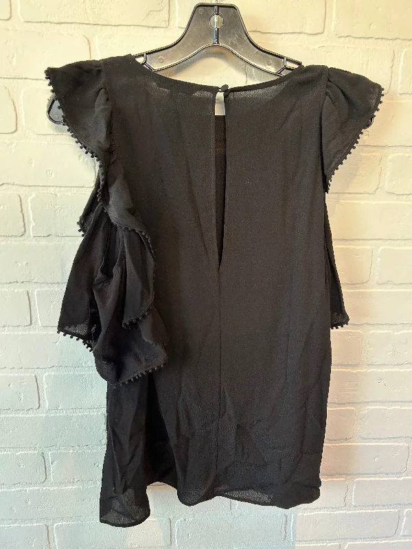 women's tops for those who want to wear pieces that are both functional and fashionableBlack Top Sleeveless Rebecca Minkoff, Size S