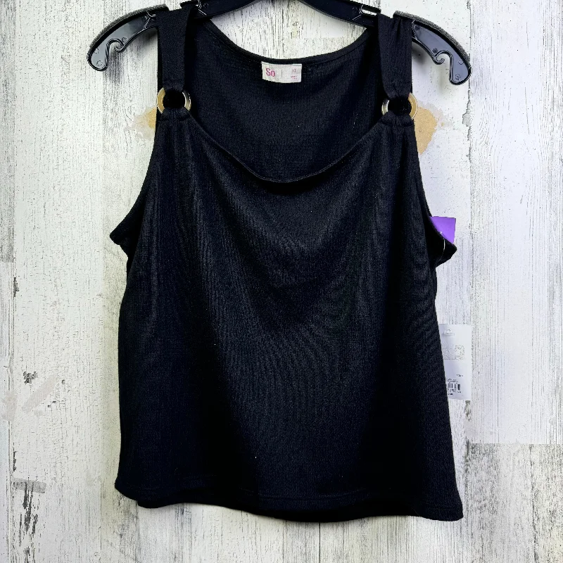 women's tops for those who want to stay on top of the latest fashion trends and wear pieces that are both stylish and on-trendBlack Top Sleeveless So, Size Xl