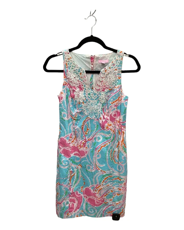 women's empire-line dressesBlue Dress Designer Lilly Pulitzer, Size 0