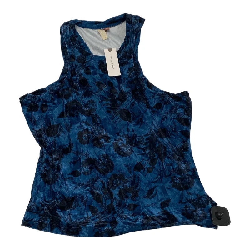 women's tops for those who value both quality and affordabilityBlue Top Sleeveless Pilcro, Size S