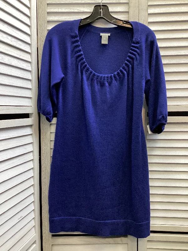 women's boho dressesDress Casual Short By Ann Taylor In Blue, Size: M