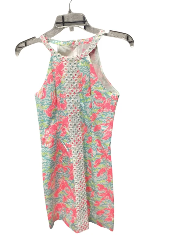 women's high-end dressesDress Casual Short By Lilly Pulitzer In Floral Print, Size: 0