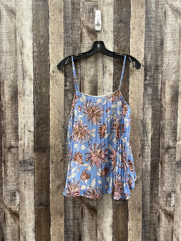 women's tops for those who want to add a bit of flair and personality to their looksFloral Print Top Sleeveless Ellison, Size M