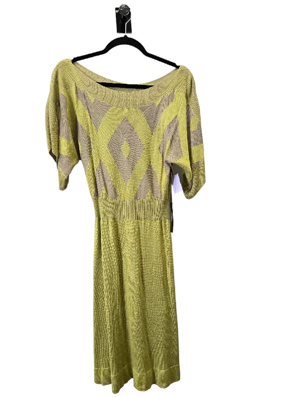 women's ethical fashion dressesGreen Dress Designer Vertigo, Size M