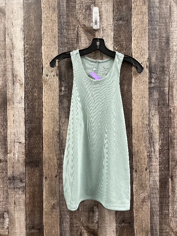 women's tops for those who want to create outfits that reflect their personal style and sense of fashionGreen Top Sleeveless A New Day, Size Xl